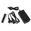 ALIMENTATORE SWITCHING UNIVERSALE ALX-12/24V  (T570) 96W CON 8 CONNETTORI INTERCAMBIABILI